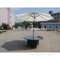 metal commercial outdoor furniture Round table Rattan Table